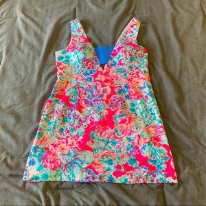 Lilly Pulitzer Casa Shift Dress Tiki Gypsea Pink